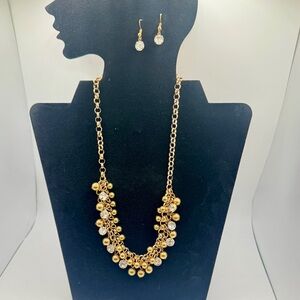 Paparazzi Gold and Silver Beaded Necklace
